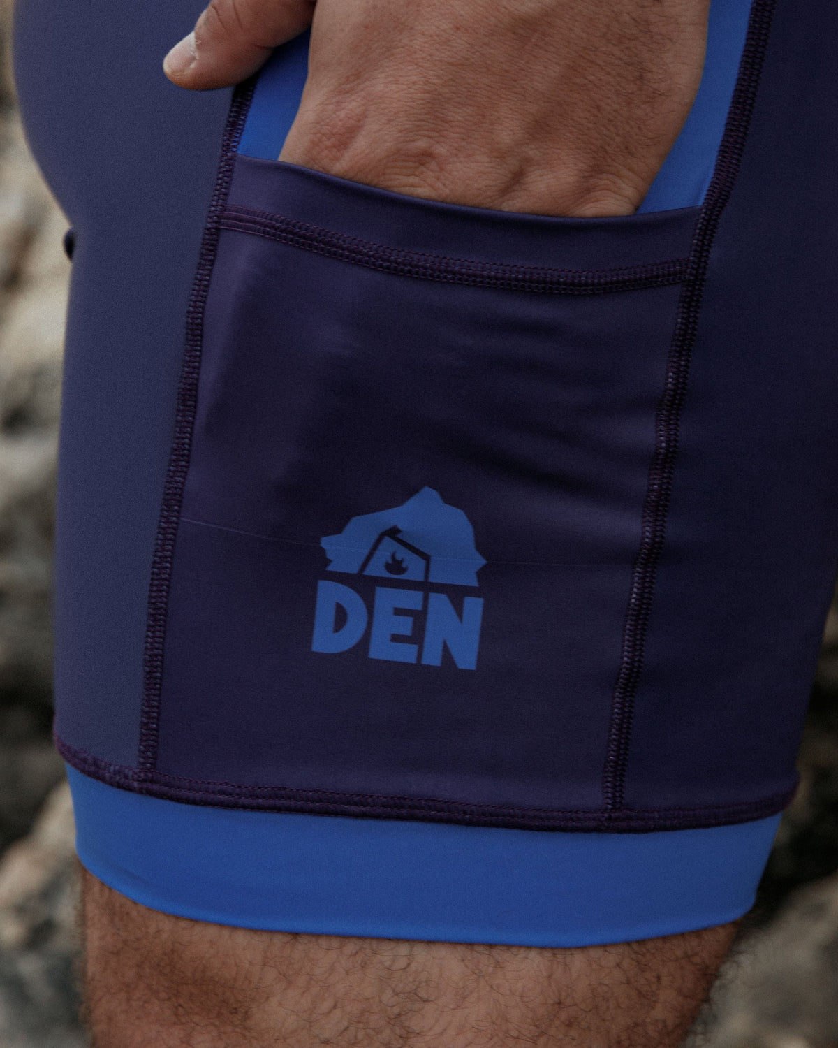 Low-Cut Singlet - Blue