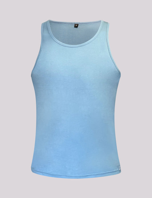 Oxidized Blue Vests Top