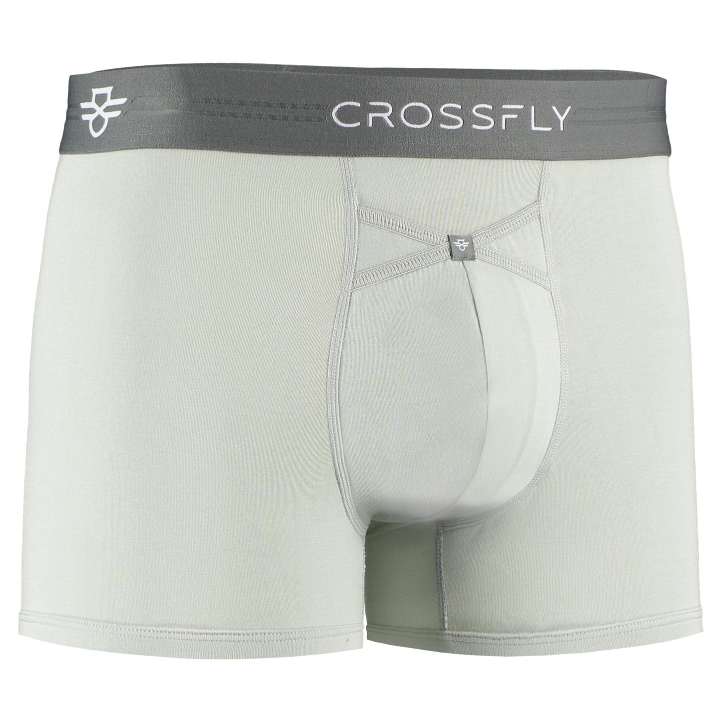 IKON X Men's 3" Trunks - Silver/Charcoal