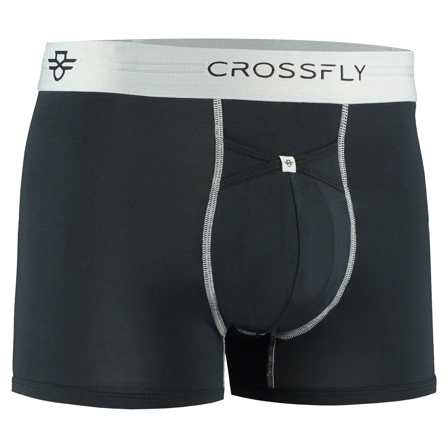 IKON X Men's 3" Trunks - Black/Silver