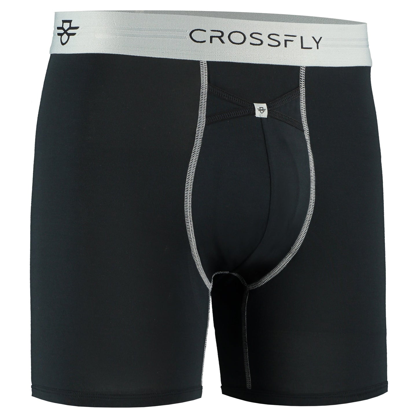 IKON X Men's 6" Boxers - Black/Silver