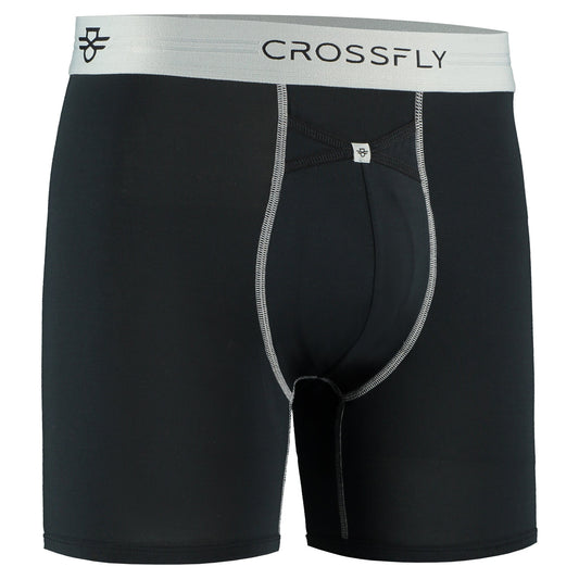 IKON X Men's 6" Boxers - Black/Silver