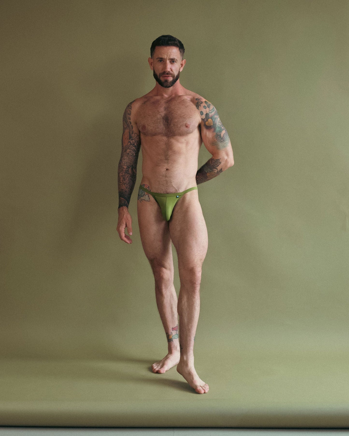 Tanga Brief - Olive