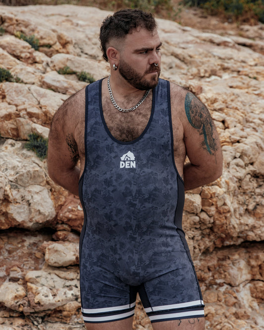 Low-Cut  Singlet - Black Camo