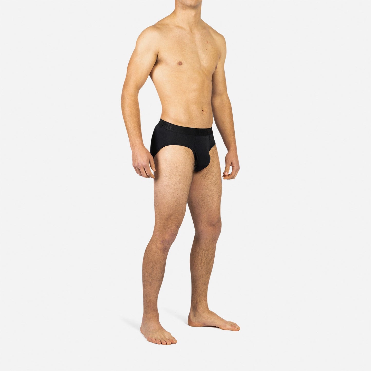 CLASSIC ICON BRIEF WITH FLY: BLACK