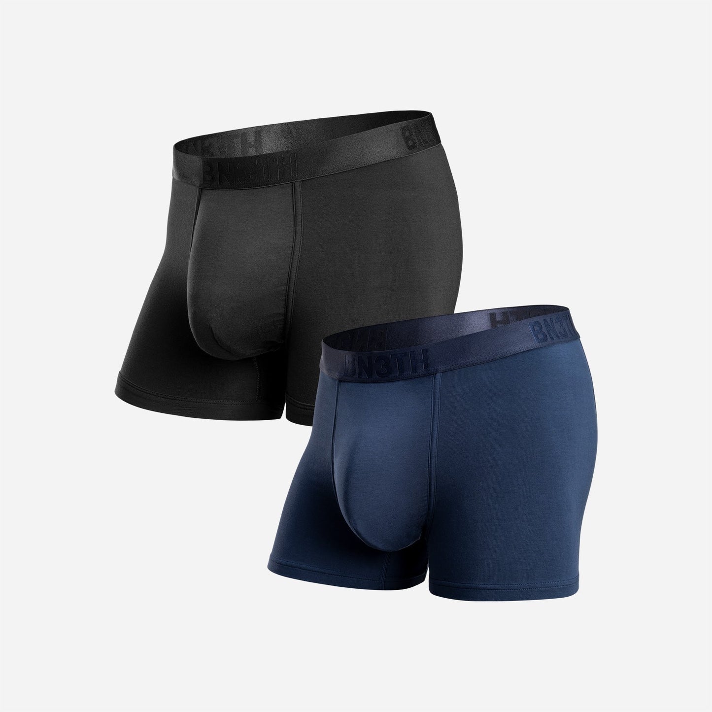 CLASSIC ICON TRUNK: BLACK/NAVY 2 PACK